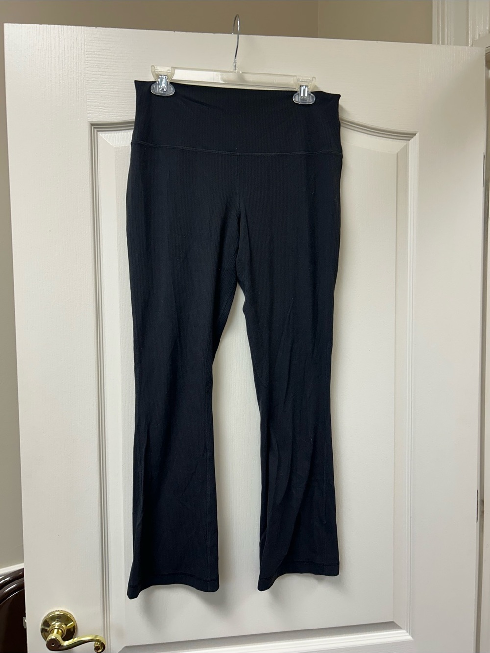 lululemon athletica Black Flare High-Rise Leggings